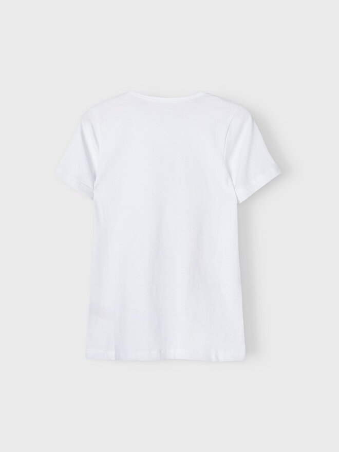 NAME IT NAME IT Σετ 2 T-Shirts 13209164 Λευκό Slim Fit