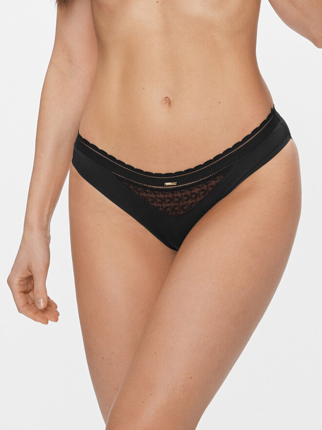 Chantelle Chantelle Klassischer Damenslip Monogram C11ZA0 Schwarz