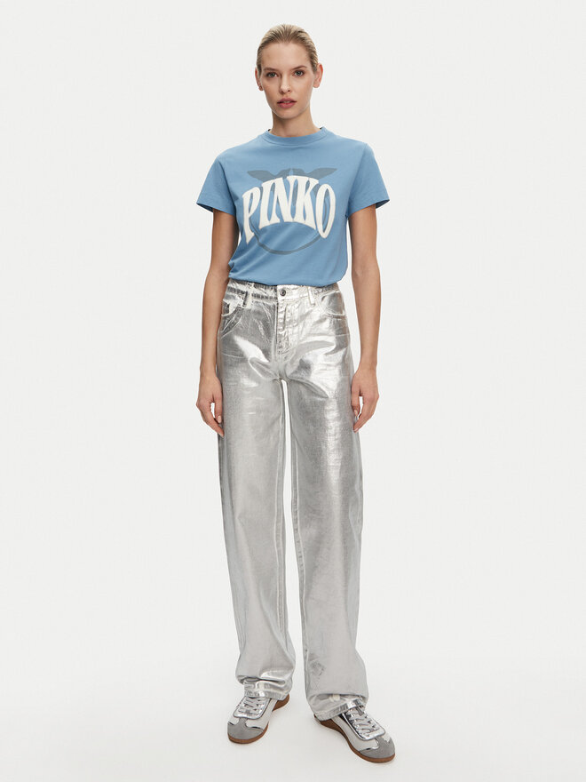 PINKO PINKO Camiseta Start Azul Regular Fit