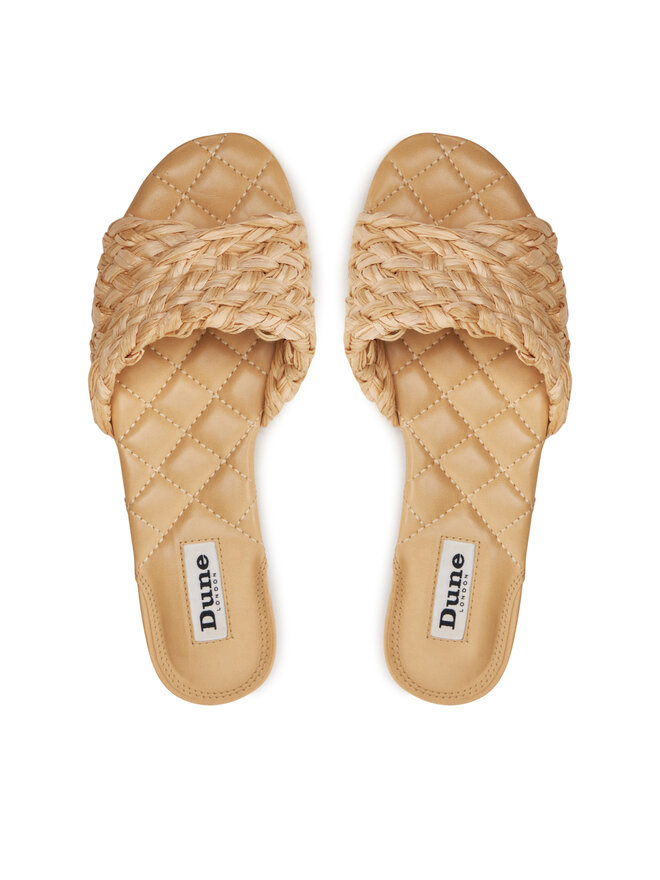 Dune London Παντόφλες Dune London Loopy 142 0079504510048 Μπεζ