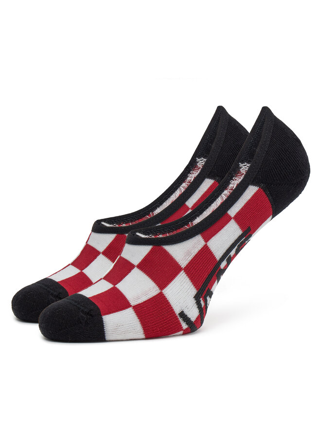 Vans 3 vīriešu pēdiņu pāru komplekts Vans Classic No Show VN000F10 Daudzkrāsains