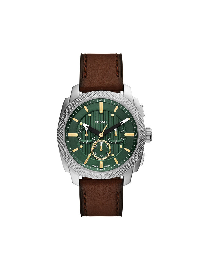 Fossil Hodinky Fossil Machine Chronograph FS6100 Hnědá