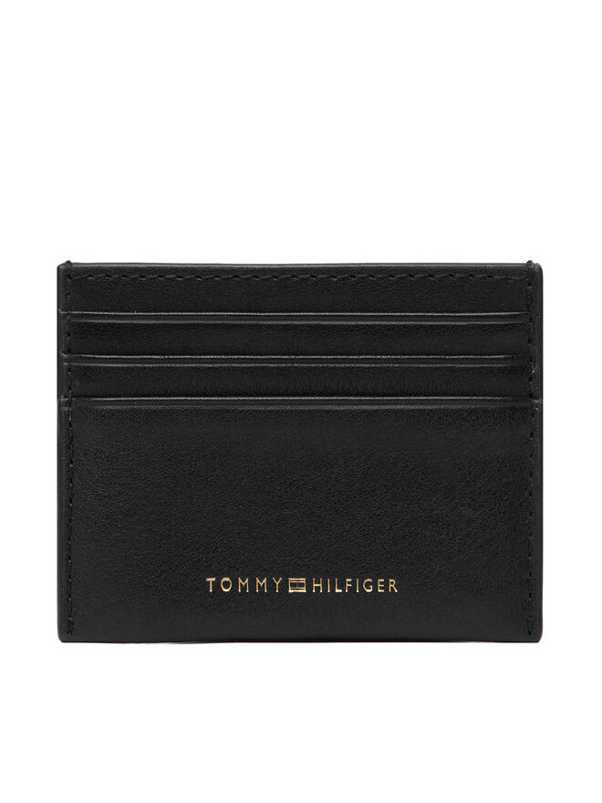 Tommy Hilfiger Kreditkartenetui Tommy Hilfiger Th Seasonal Cc Holder AM0AM14789 Schwarz