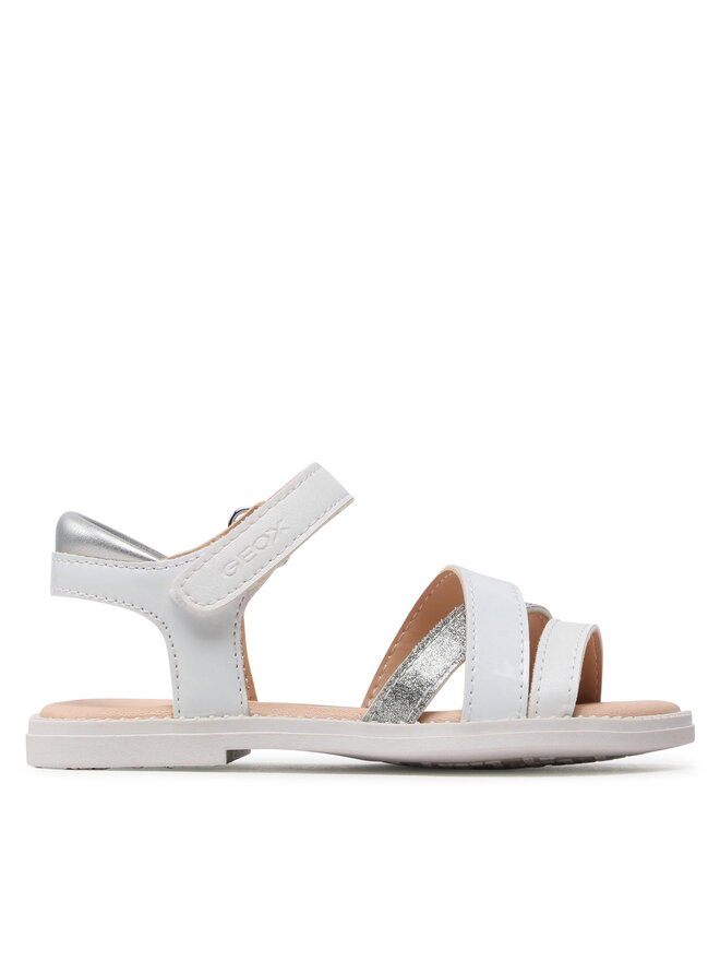 Geox Sandale Geox J Sandal Karly Girl J5235D00254C1000 M Bijela
