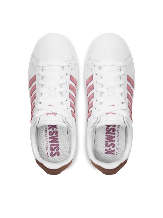 K-Swiss Снікерcи K-Swiss Court Tiebreak 97011-169-M Білий