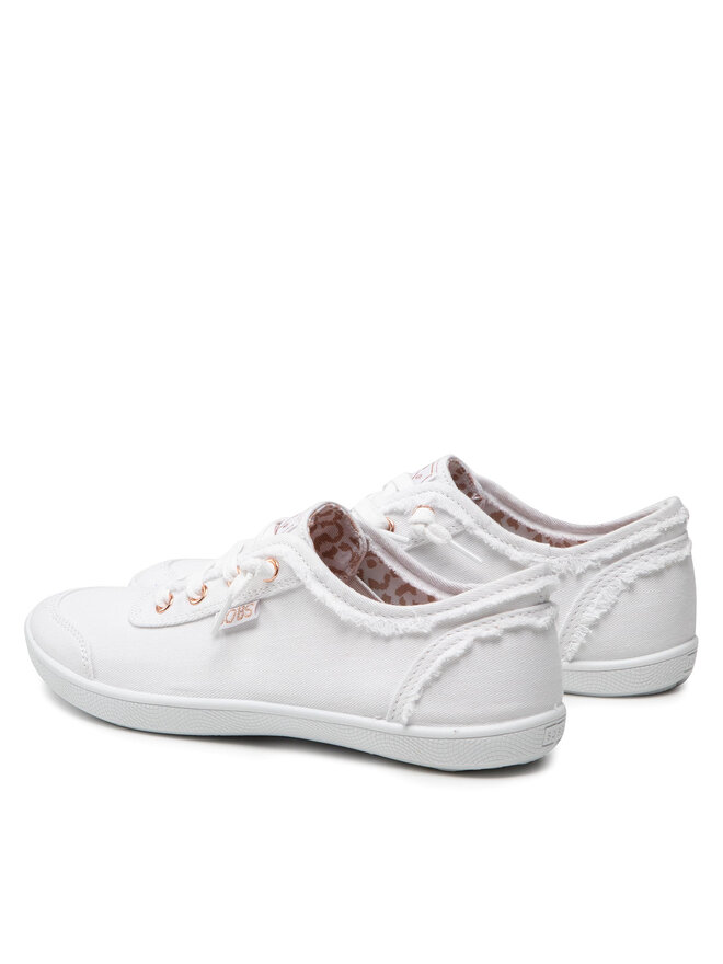 Skechers Πάνινα παπούτσια Skechers Bobs B Cute 33492/WHT Λευκό