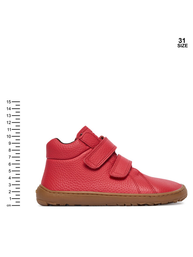 Froddo Μποτίνια Froddo Barefoot Winter Furry G3110263-7 S Κόκκινο