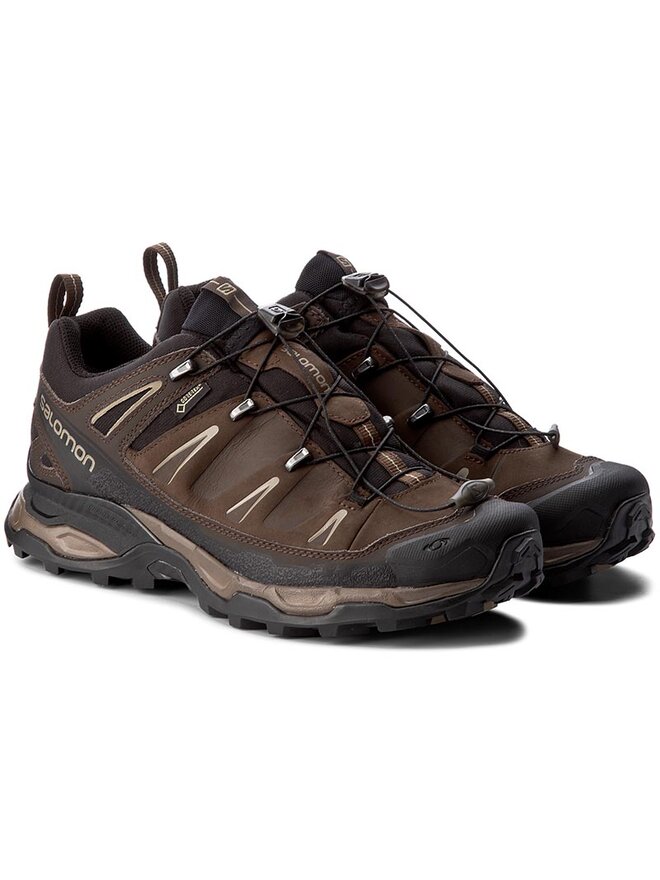 Chaussures de trekking Salomon X Ultra Ltr Gtx GORE TEX 366996 26 V0 Marron chaussures