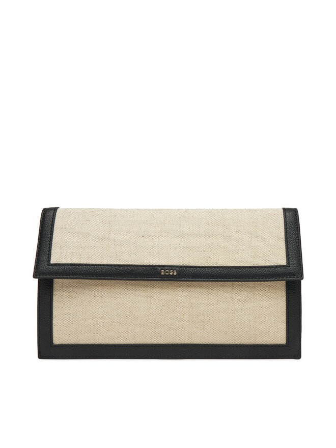 BOSS Гаманець BOSS Alyce Flat Pouch CV 50542077 Бежевий