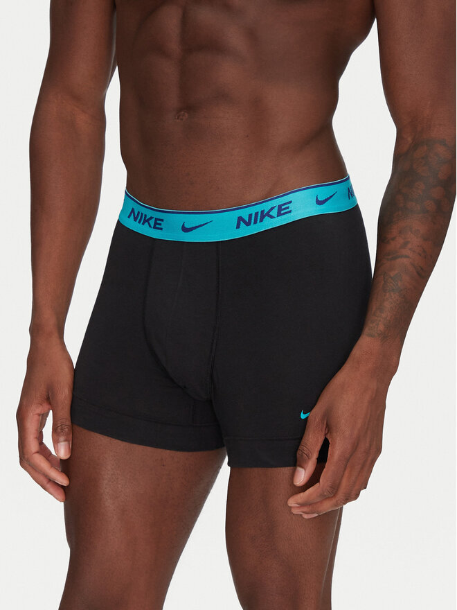 Nike Nike 3 darab boxer 0000KE1008 Fekete