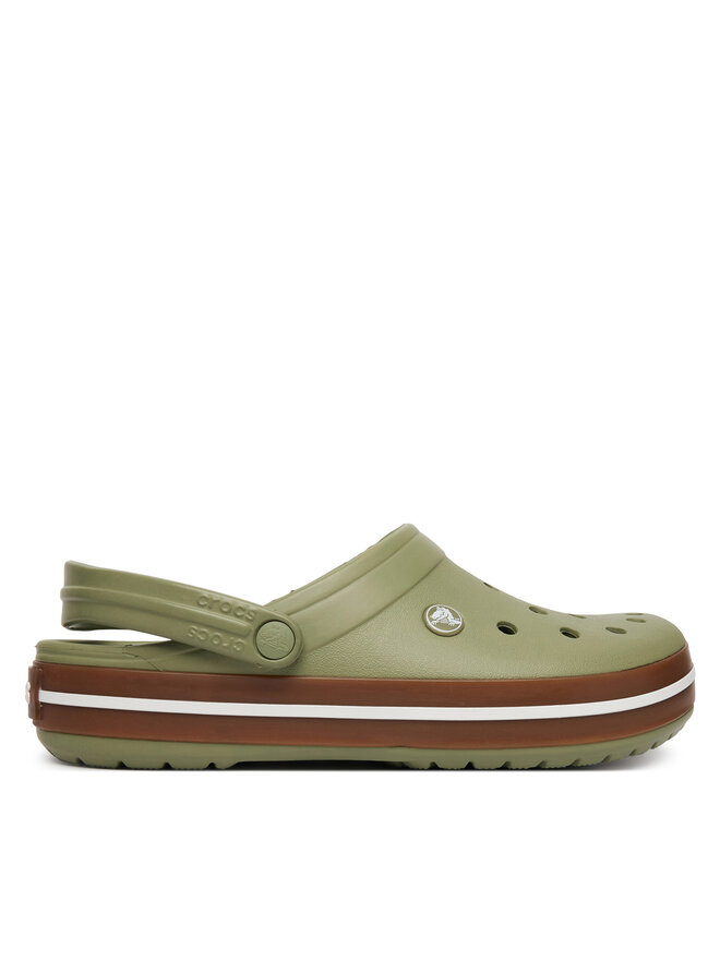 Crocs Pantoletten Crocs Crocband Gum Clog 212756 Grün