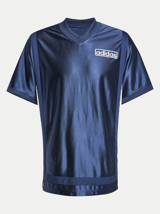 adidas adidas T-Shirt Adibreak JD4248 Dunkelblau Loose Fit