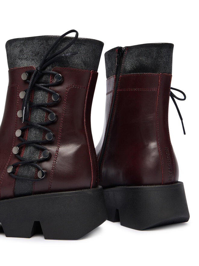 Fly London Botines Fly London Zakufly P145313001 Guinda/burdeos