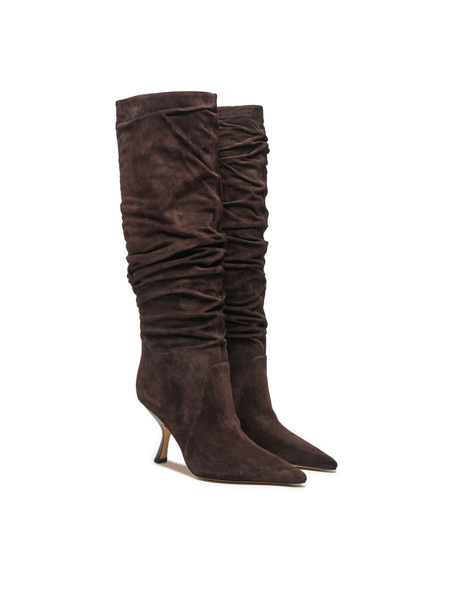 MICHAEL Michael Kors Μπότες MICHAEL Michael Kors 40F4LUHB5S Καφέ