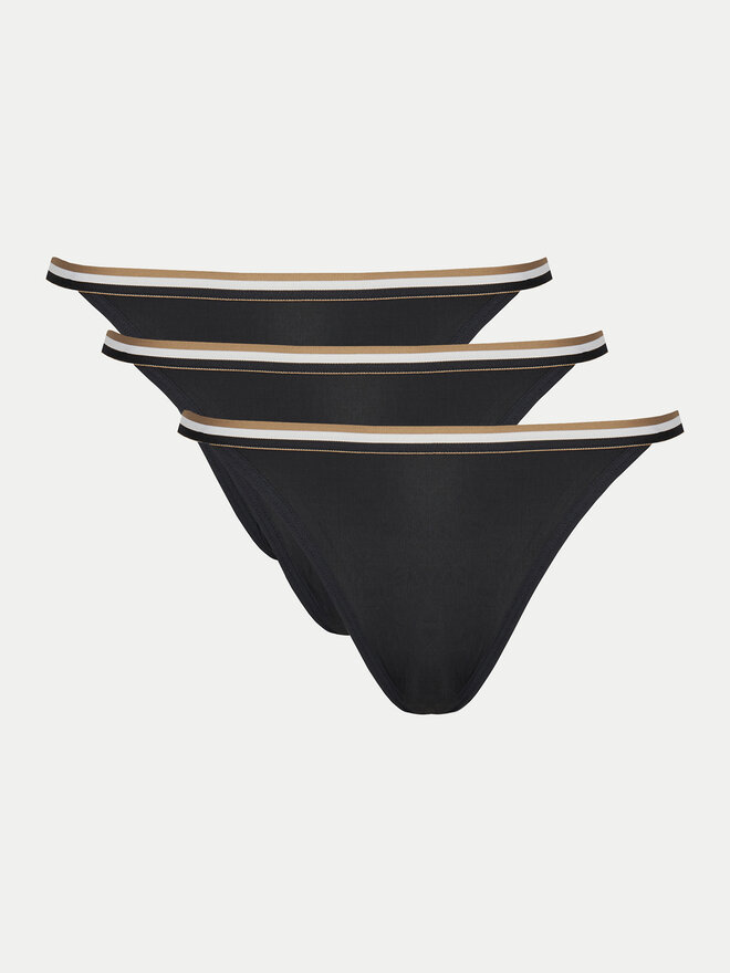 BOSS BOSS 3er-Set klassische Damenslips 50535251 Schwarz