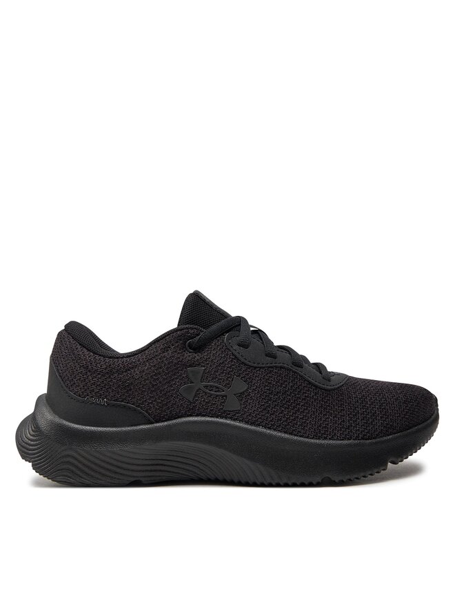Under armour all black best sale