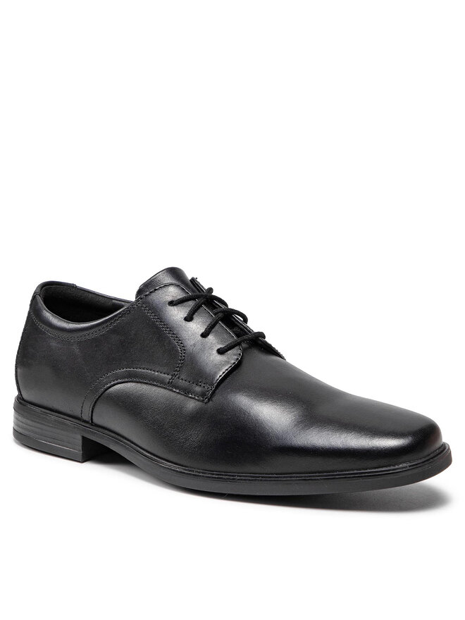 Clarks Īsi apavi Clarks Howard Walk 261612857 Melns