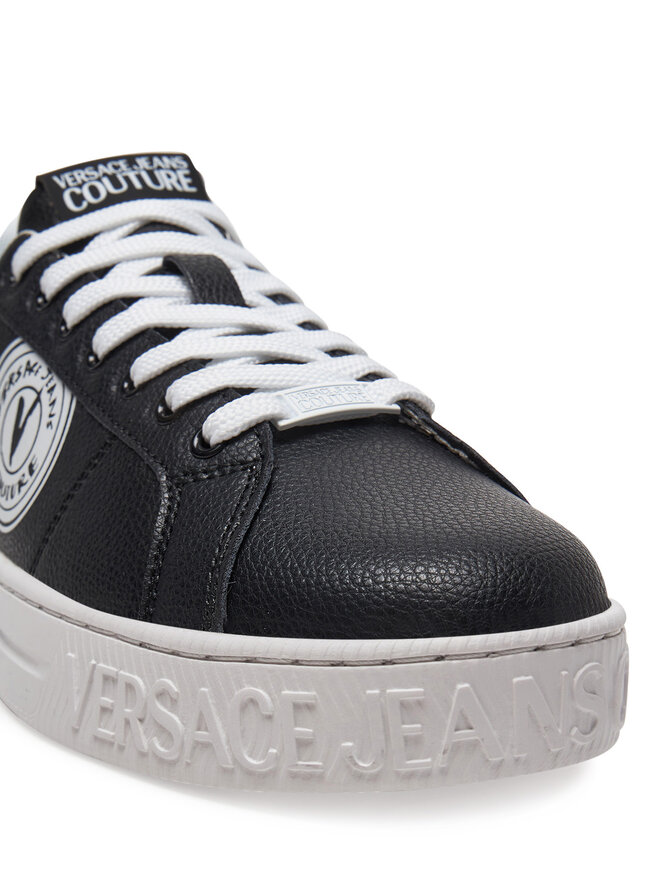 Снікерcи Versace Jeans Couture 78YA3SK1 Чорний | evzuttya.com.ua