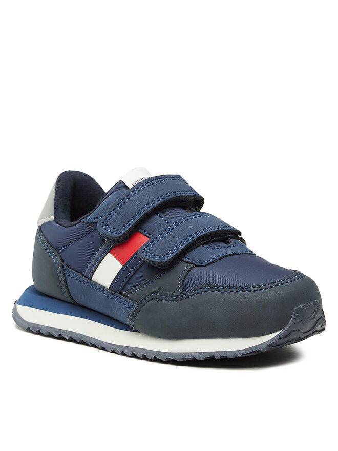 Tommy Hilfiger Sneakersy Tommy Hilfiger T1B9-33127-0316800 M Tmavomodrá