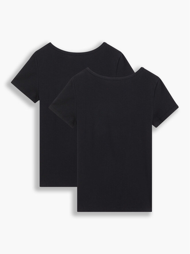 Levi's® Levi's® Pack de 2 camisetas The Perfect 74856-0006 Negro Regular Fit