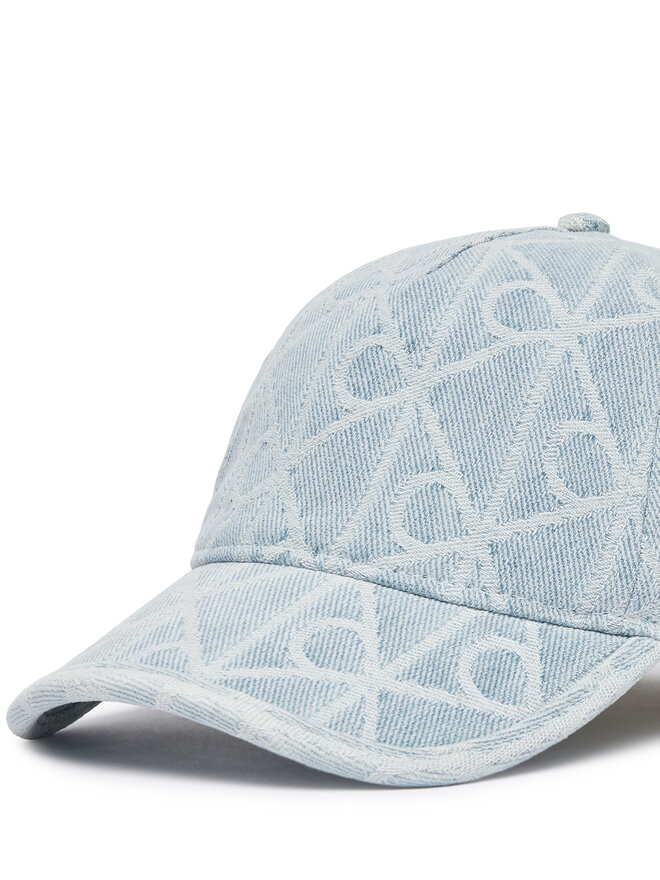 Calvin Klein Cap Calvin Klein Aop Jacquard Denim Bb Cap LV04F5069G Blau
