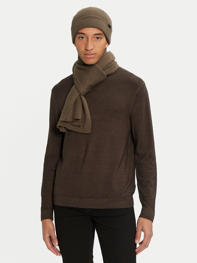 Jack&Jones Набір Шарф і Шапка Jack&Jones 12163827 Зелений
