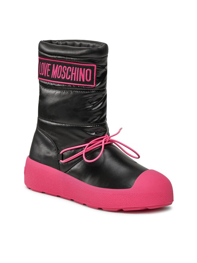 Снігоходи LOVE MOSCHINO JA15855H0HIN000C Чорний | evzuttya.com.ua