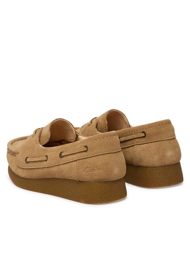 Clarks Туфлі Clarks WallabeeEVOSea 26186339 Коричневий
