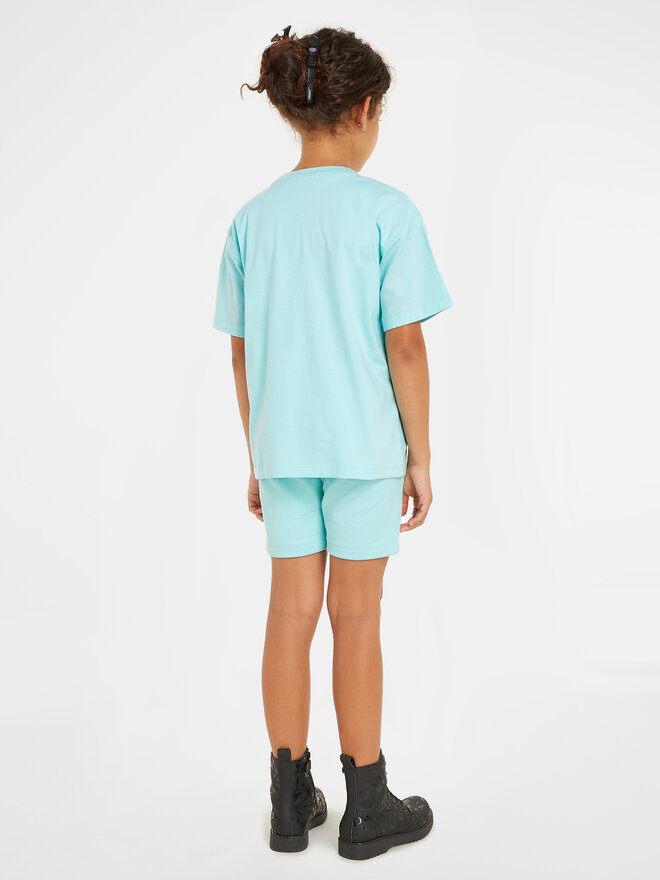 Calvin Klein Jeans Calvin Klein Jeans Camiseta Mono Mini Badge IU0IU00580 D Azul Regular Fit