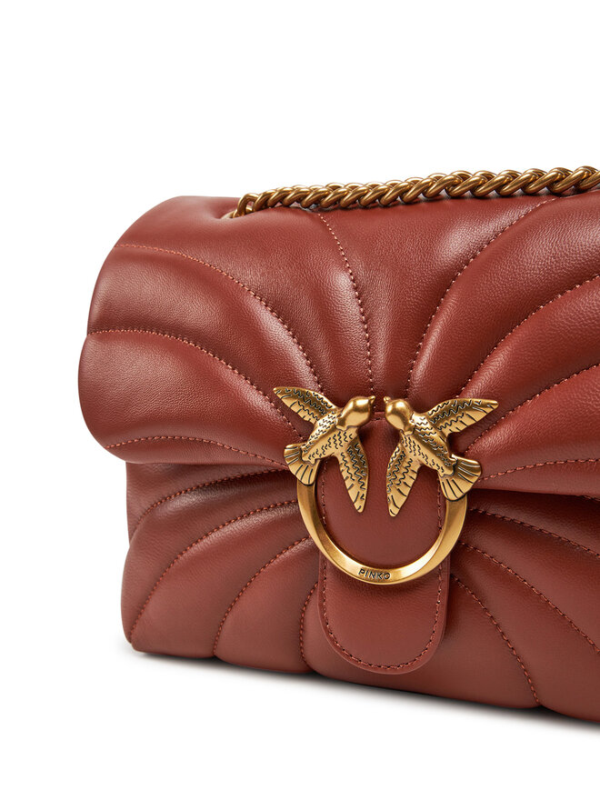 PINKO Kabelka PINKO Love Puff Classic Cl AI 24-25 PLTT 100038 A1EX Hnědá