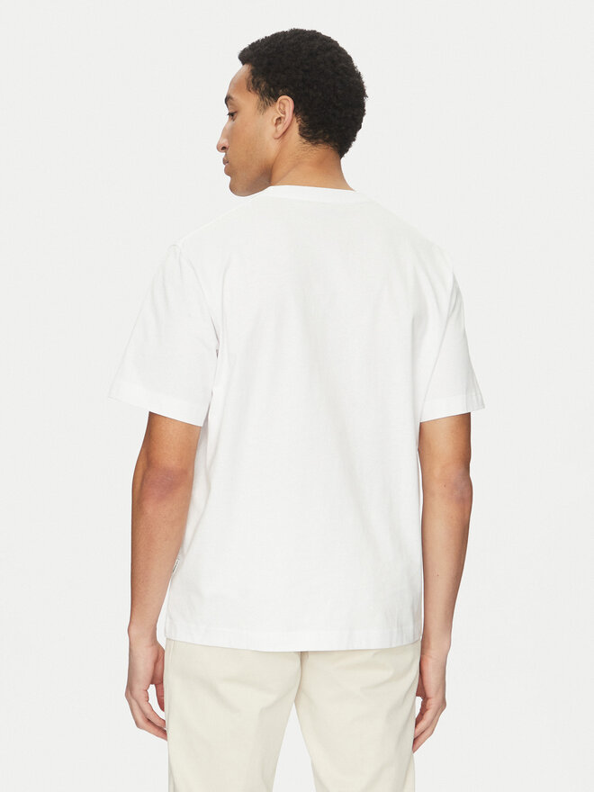Jack&Jones Jack&Jones Marškinėliai Islington 12273019 Balta Loose Fit