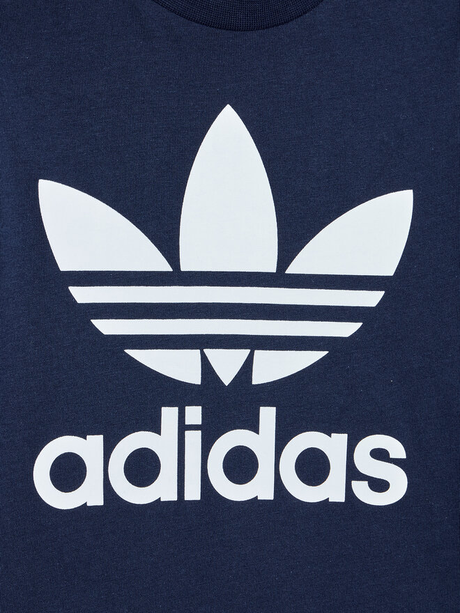 adidas adidas T-shirt Trefoil Tee HK7503 Tamnoplava Regular Fit