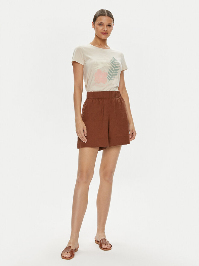 Gap Gap T-Shirt 842000-46 Μπεζ Regular Fit