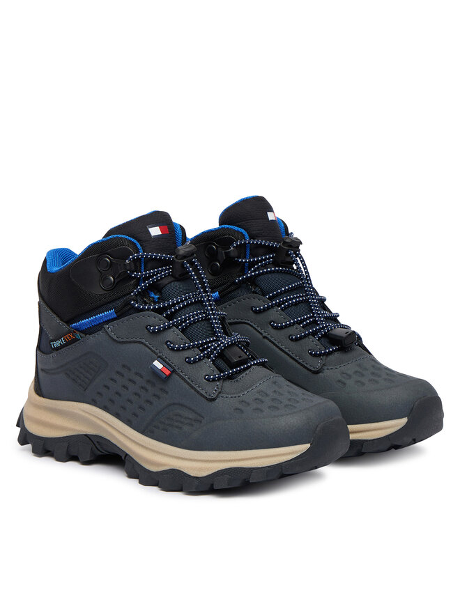 Tommy Hilfiger Schnürschuhe Tommy Hilfiger Portland T3XE-35300-1960 M Dunkelblau