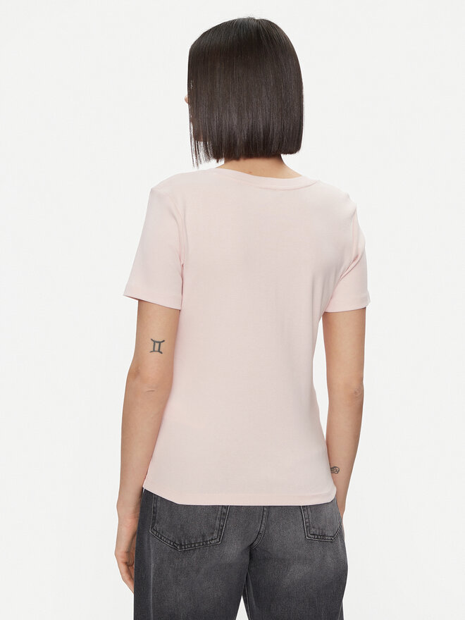 Tommy Hilfiger Tommy Hilfiger Camiseta New Cody WW0WW40584 Rosa Slim Fit