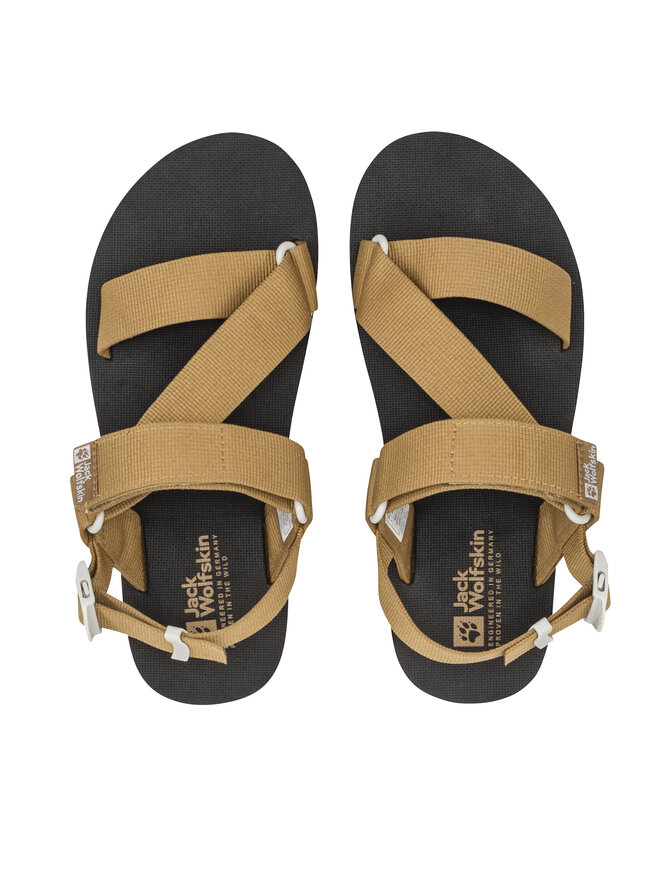 Jack Wolfskin Sandały Jack Wolfskin Urban Entdeckung Belt Sandal 4056801 Brązowy