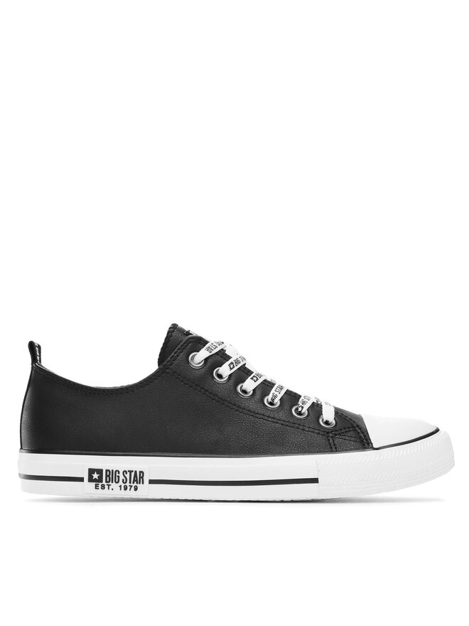Big Star Shoes Plátěnky Big Star Shoes KK174047 Černá