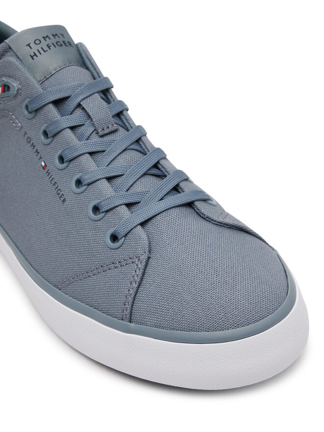 Tommy Hilfiger Zapatillas de tenis Tommy Hilfiger Th Hi Vulc Low Core Canvas FM0FM05396 Gris