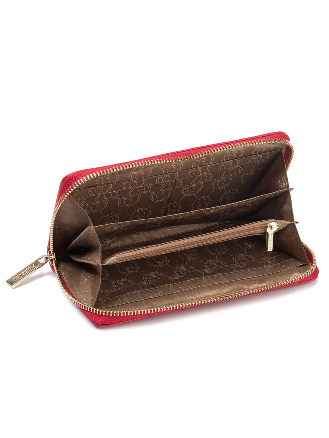 Puccini Голям дамски портфейл Puccini BKP827B Червен