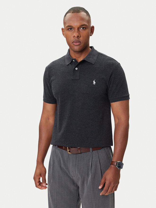 Polo Ralph Lauren Polo Ralph Lauren Poloshirt Classics 710536856031 Grau Slim Fit