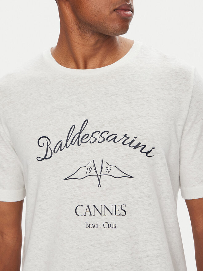 Baldessarini Baldessarini Camiseta B4 20084.5283 Blanco Regular Fit