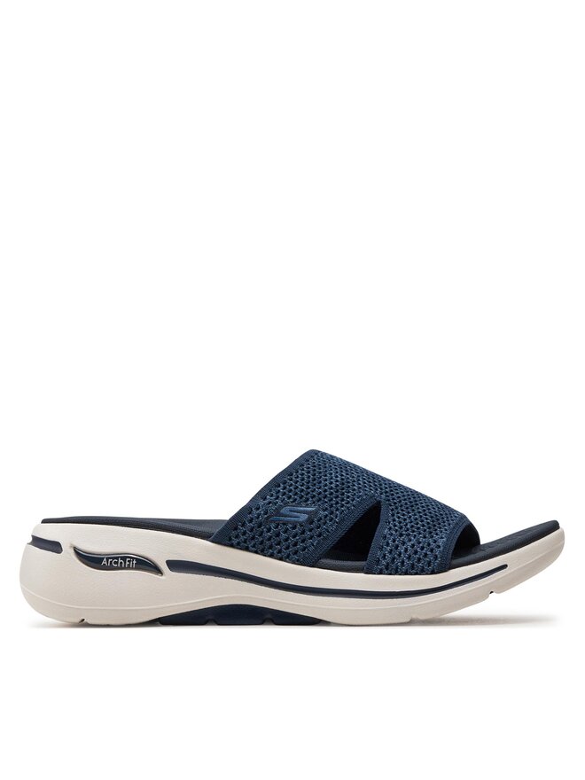 Skechers Şlapi Skechers Go Walk Arch Fit Sandal-Joyful 140274/NVY Bleumarin