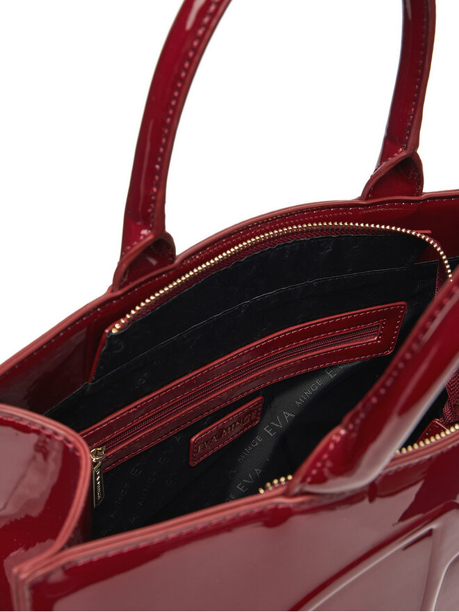 Eva Minge Handtasche Eva Minge EO-ALICE-LDA8226-1 Dunkelrot