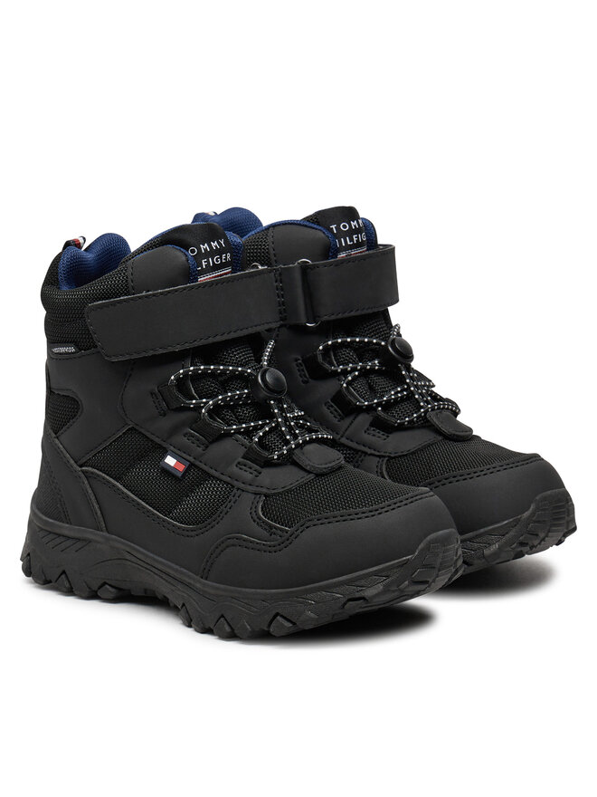 Tommy Hilfiger Snehule Tommy Hilfiger Fur Boot T1X5-33710-1492 S Čierna