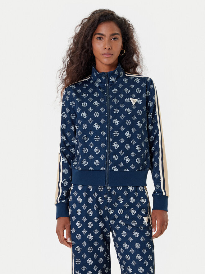 Guess Guess Sweatshirt V5YQ07 K0282 Dunkelblau Regular Fit