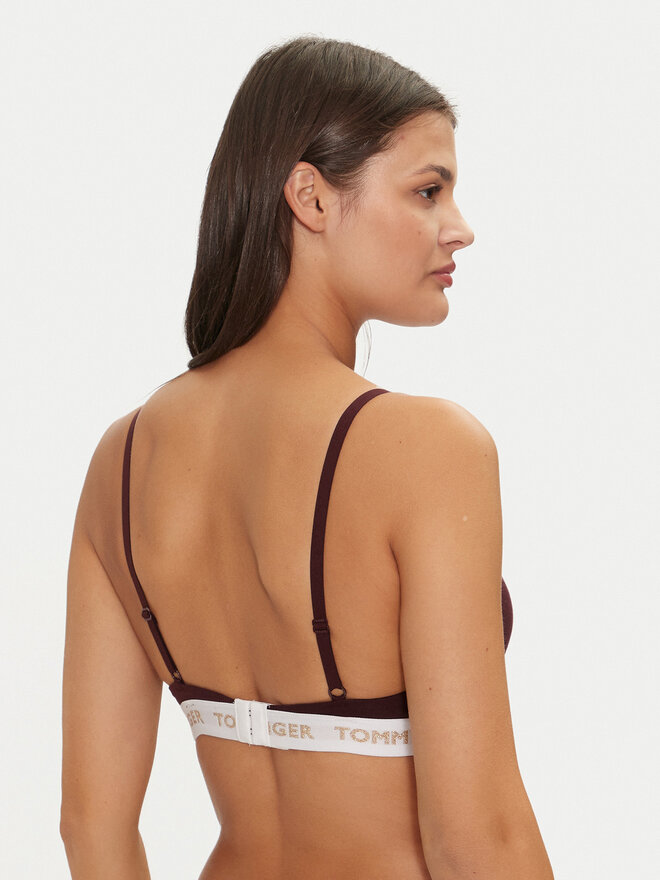 Tommy Hilfiger Tommy Hilfiger Bralette-BH UW0UW05651 Dunkelrot