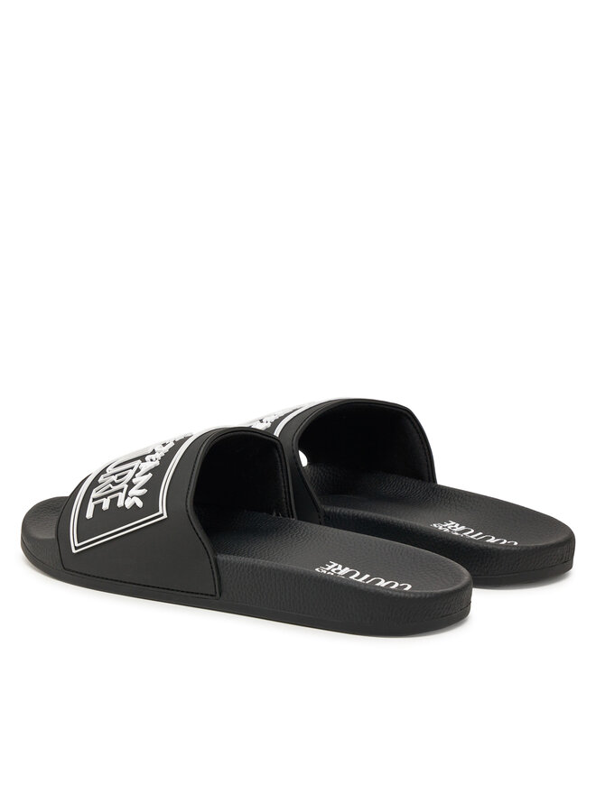 Versace Jeans Couture Παντόφλες Versace Jeans Couture 78YA3SQ3 Μαύρο
