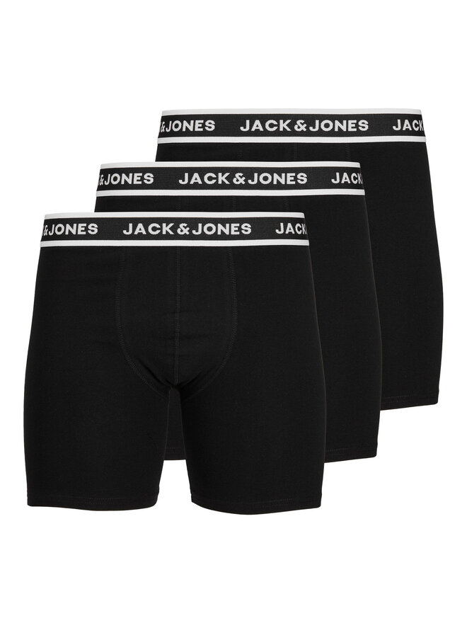 Jack&Jones Jack&Jones Σετ μποξεράκια 3 τμχ 12229576 Μαύρο