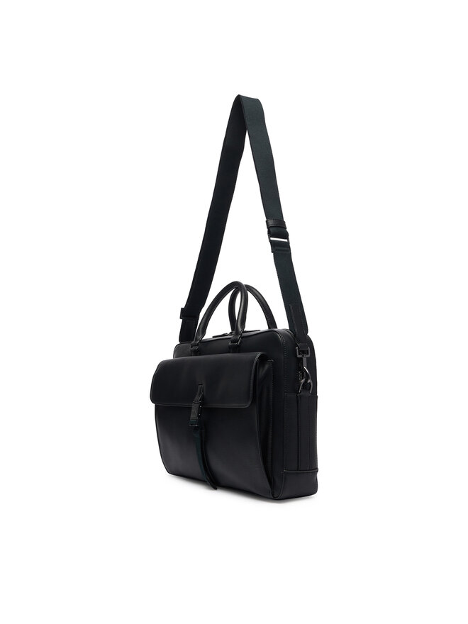 Calvin Klein Laptoptasche Calvin Klein Emblem Hw Commuter LV04D3504G Schwarz