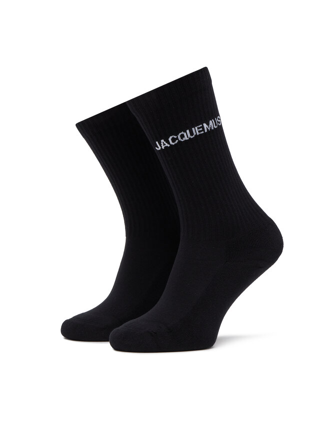 JACQUEMUS Augstas sieviešu zeķes JACQUEMUS 21H213AC003-5000 Melns